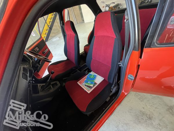 1977 Holden Gemini SL Sedan interior front passenger side