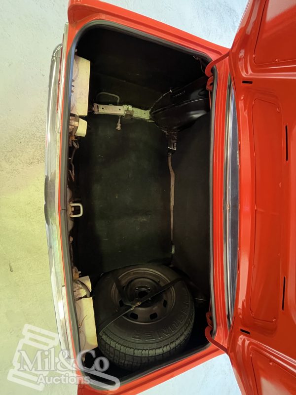 1977 Holden Gemini SL Sedan boot