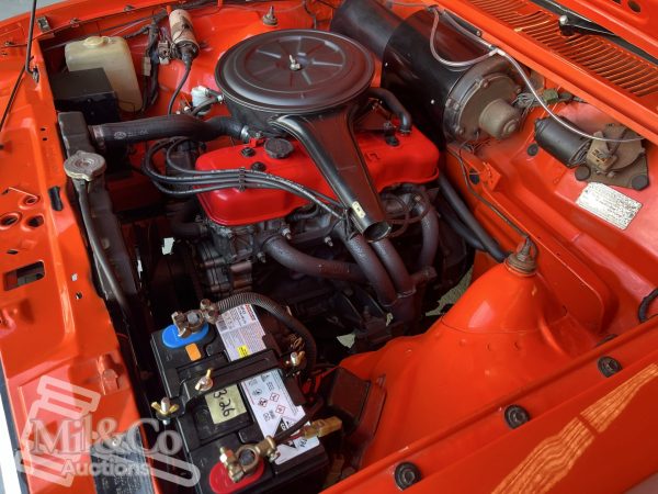 1977 Holden Gemini SL Sedan engine bay passenger side