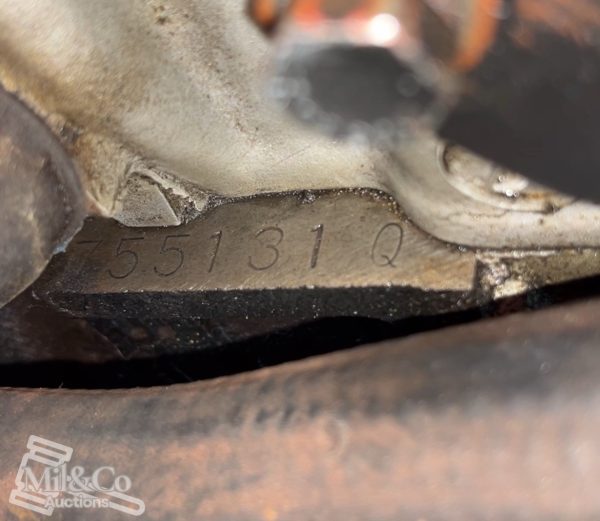 1977 Holden Gemini SL Sedan engine number 755131Q