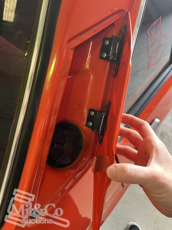 1977 Holden Gemini SL Sedan fuel filler cap