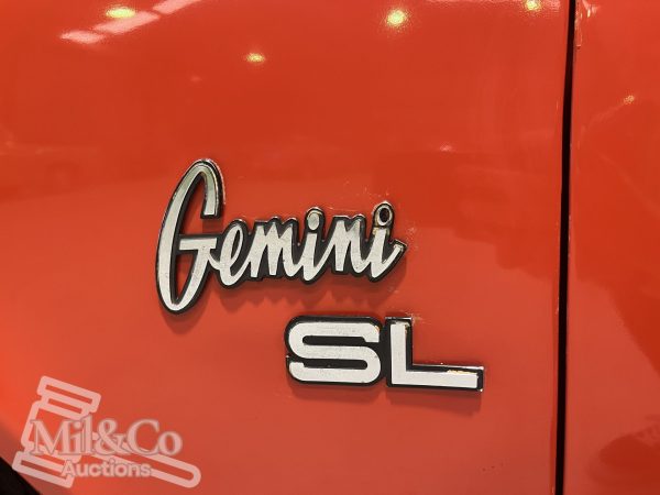 1977 Holden Gemini SL Sedan Gemini SL badge