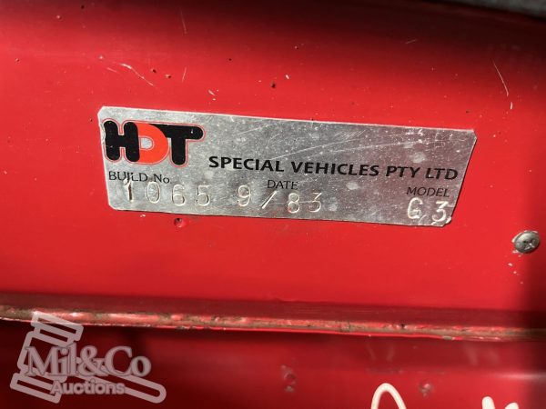 1983 HDT VH SS Group 3