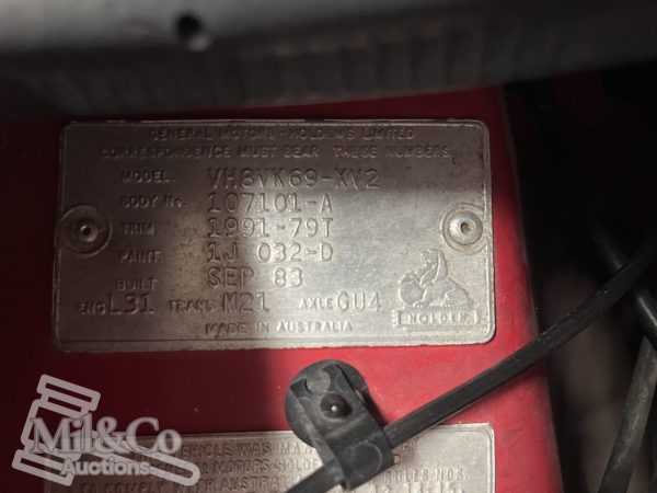 1983 HDT VH SS Group 3